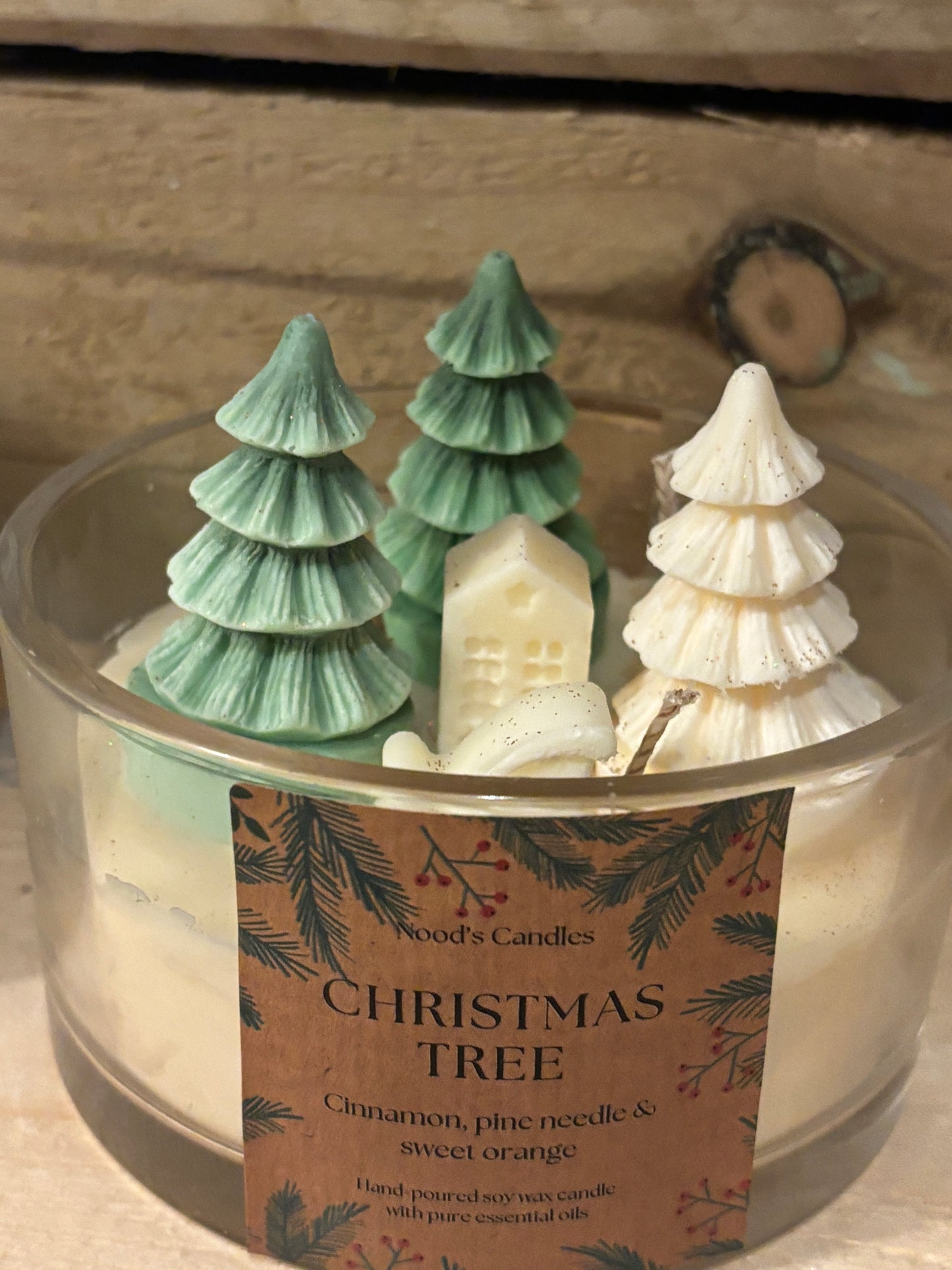 Winter Wonderland 3 wick Scented Soy Wax Candle 450g