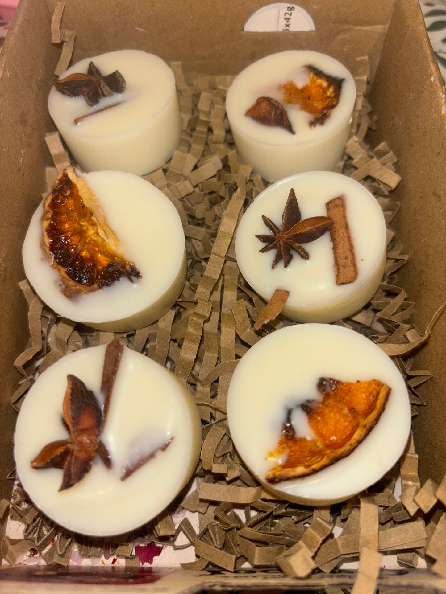 Christmas Tree Scented Wax Melts with Cinnamon Bark, Star Anise & Orange – Limited Edition
