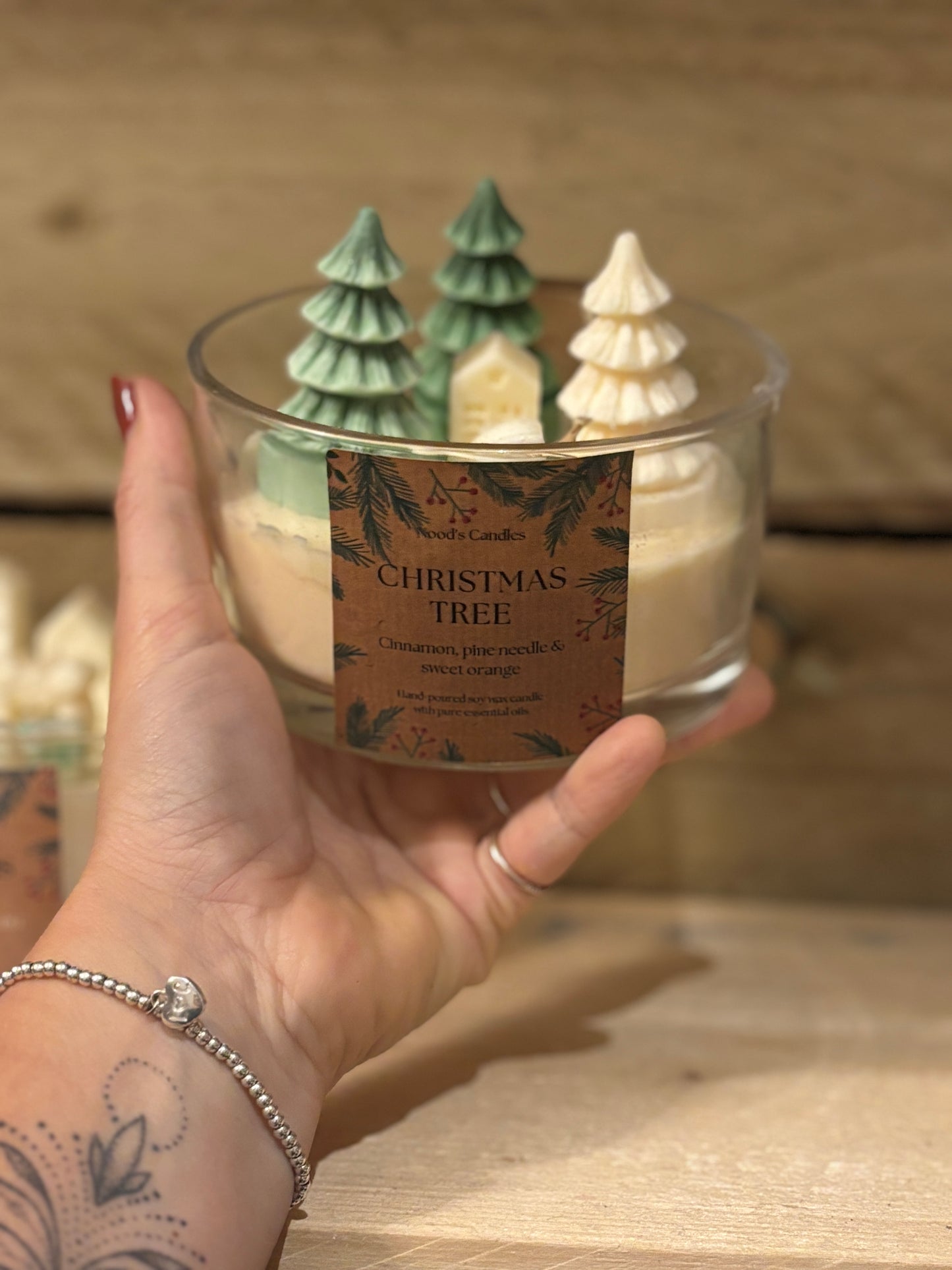 Winter Wonderland 3 wick Scented Soy Wax Candle 450g