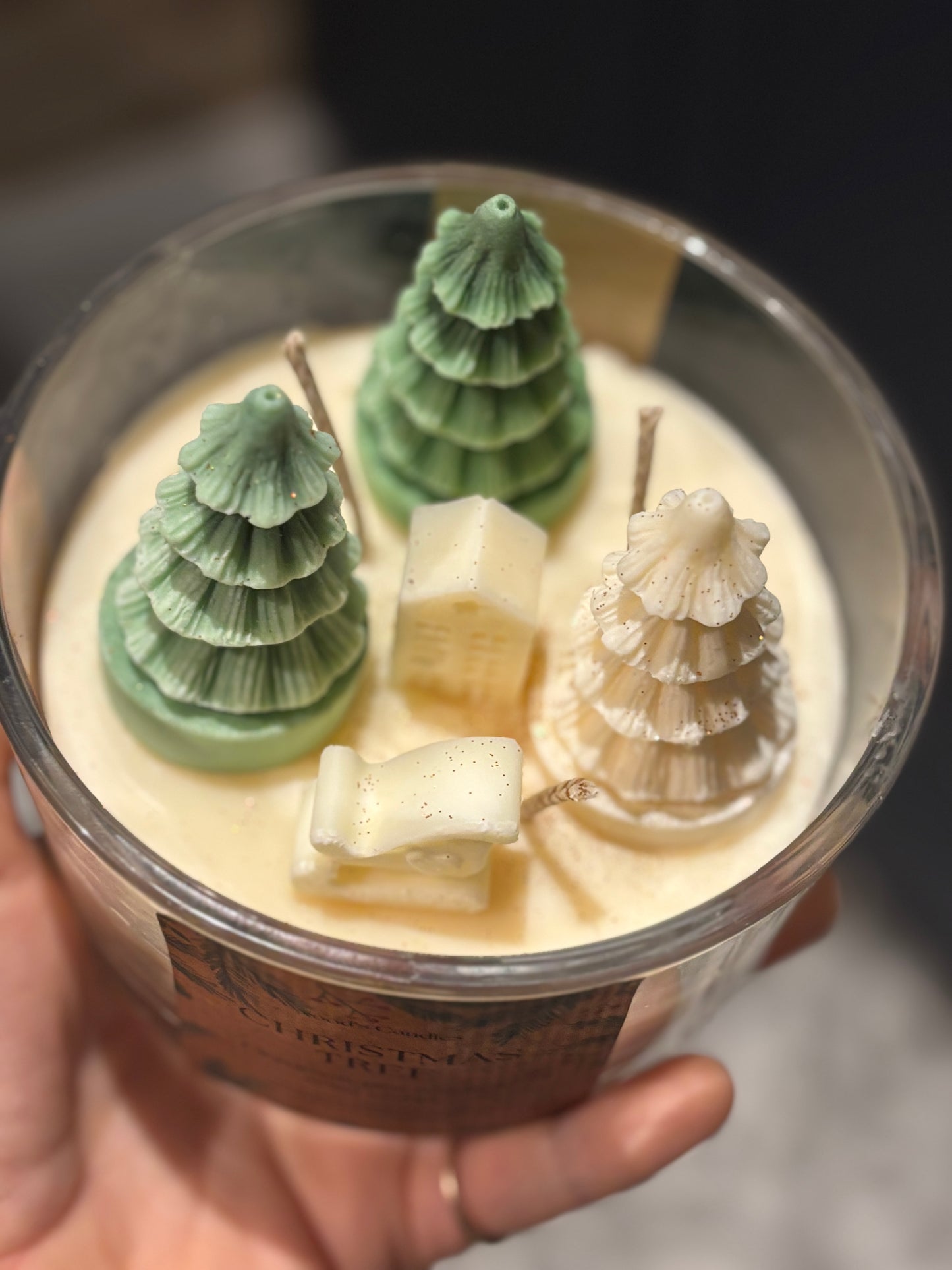 Winter Wonderland 3 wick Scented Soy Wax Candle 450g