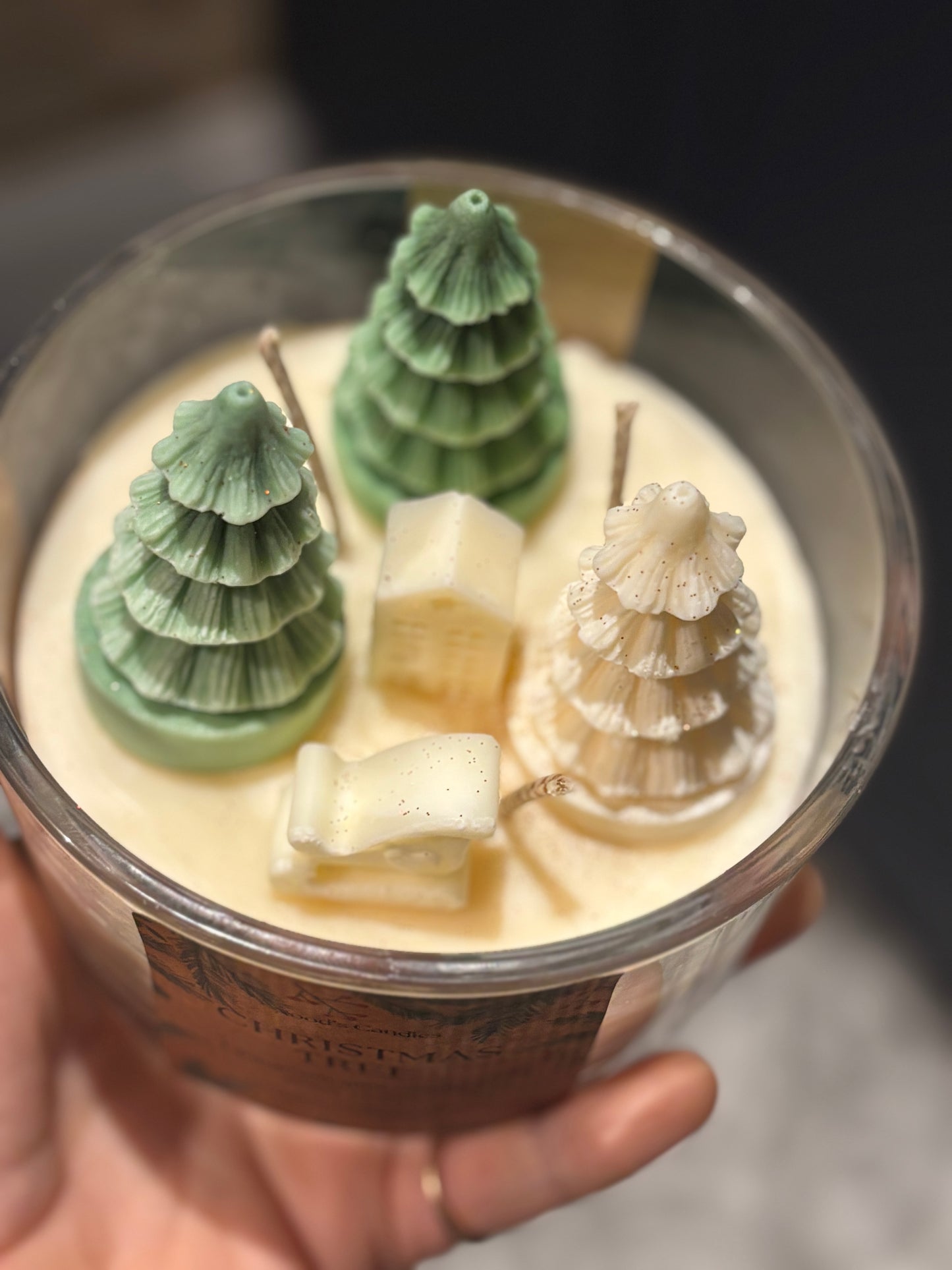 Winter Wonderland 3 wick Scented Soy Wax Candle 450g