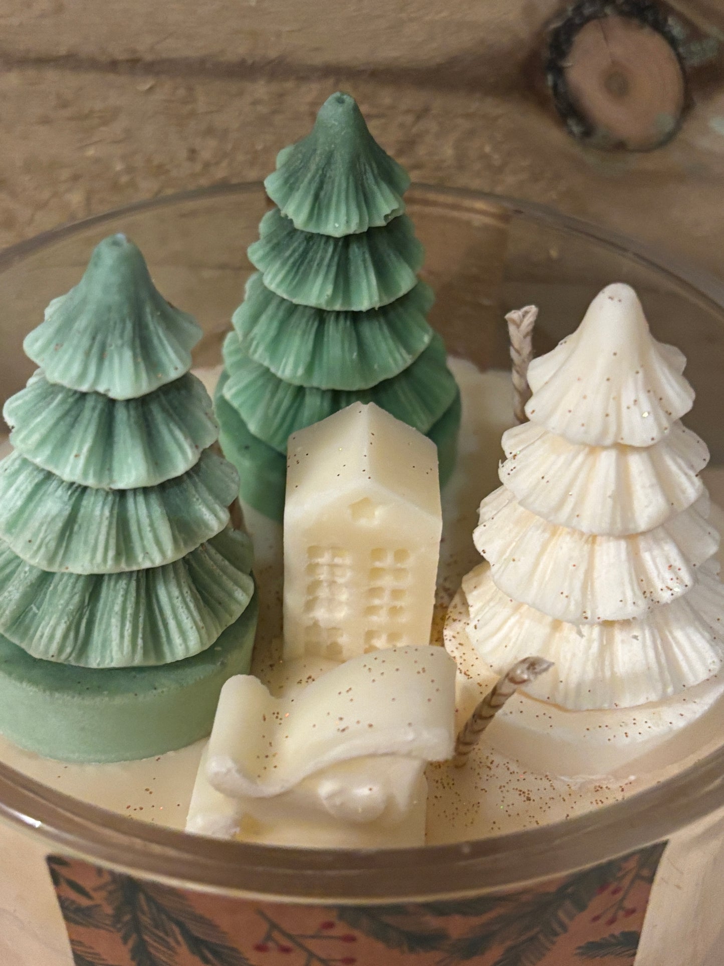 Winter Wonderland 3 wick Scented Soy Wax Candle 450g