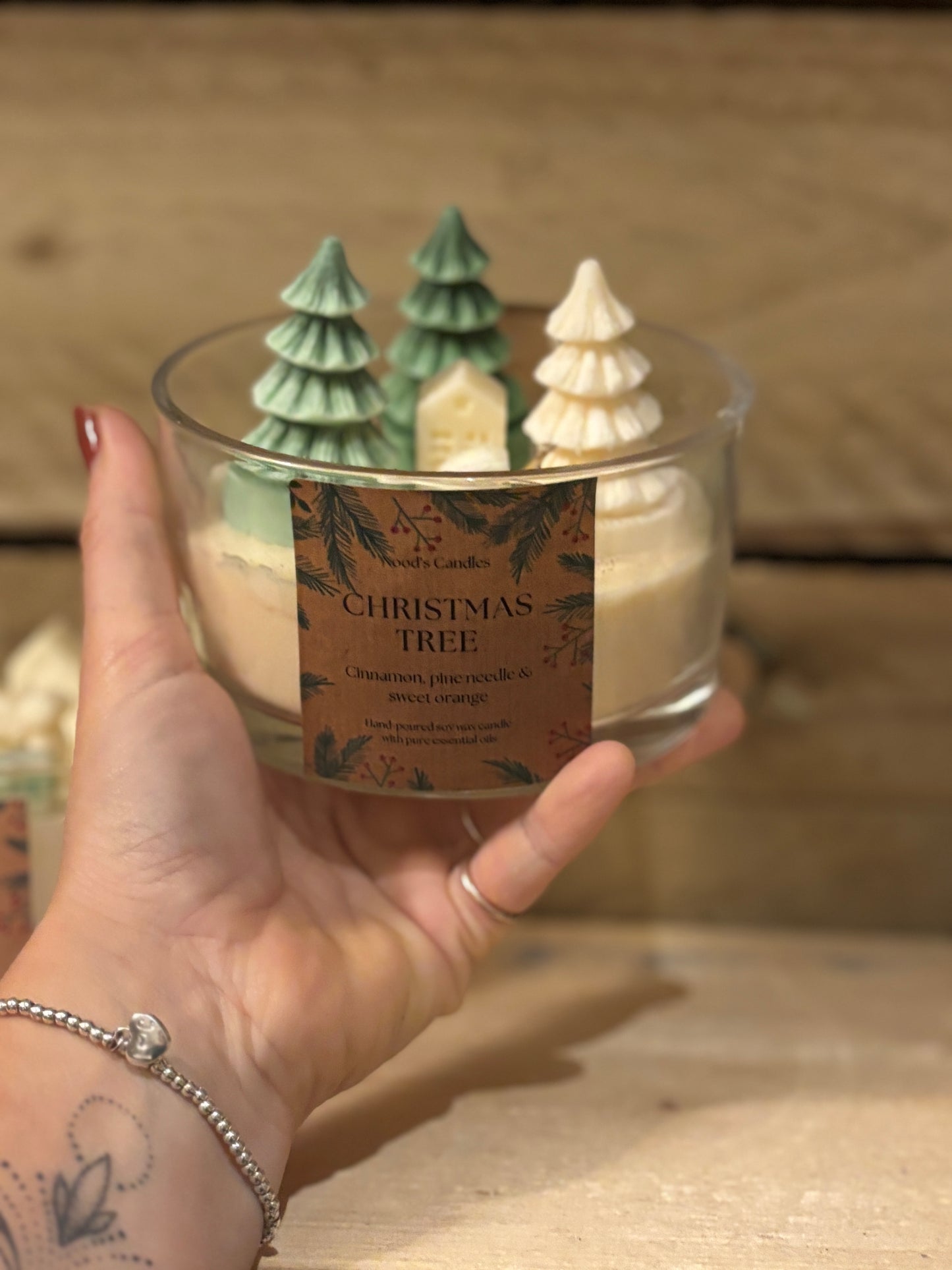 Winter Wonderland 3 wick Scented Soy Wax Candle 450g